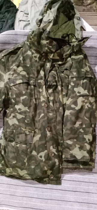 Бушлат комуфляж с подкладкой шинелю  56-5