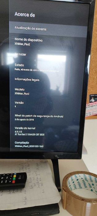Box IPTV 64Gb Rom 4Gb Ram AmLogic Android TV Canais