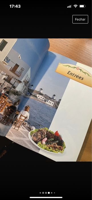 Livro de cuisine grecque