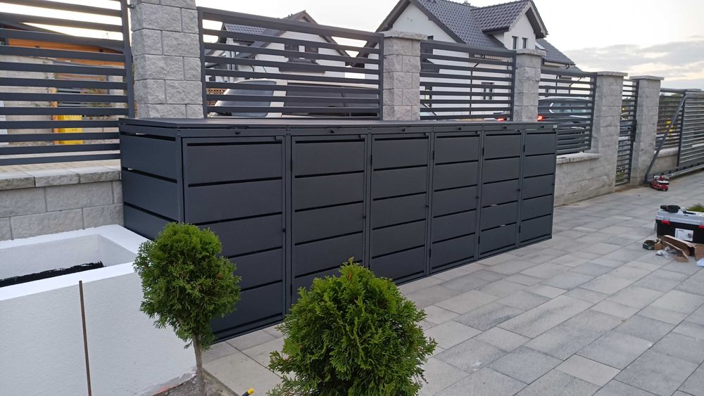 Obudowa Zabudowa Kosza Wiata Śmietnikowa Domek Narzędziowy Garaż