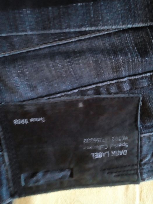 Calças ganga escura Dark Label Colletion, size 30 tamanho 42