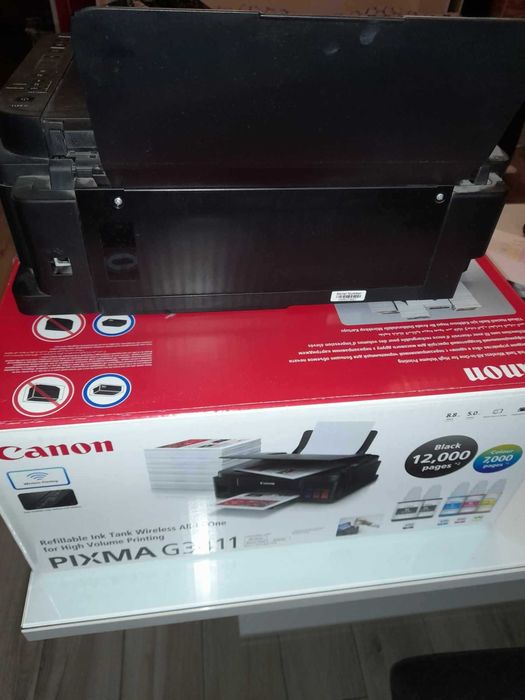Nowa Drukarka Canon G3411+ załadowane tusze + komplet tuszy