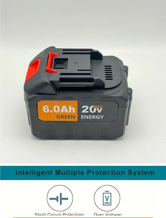 Акумуляторна батарея 6А до інструментів Makita, Revolt, Procraft та...