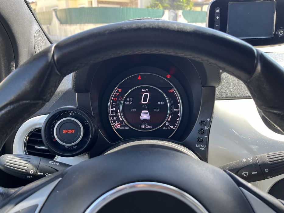 Abarth 595 T-Jet transfirmação MONZA original (160cv