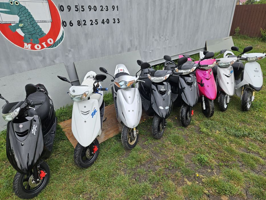 Стокмото ПРОДАЖ скутер Ямаха Jog 39ZR без пробігу по Укр.мопед 16ZR zr