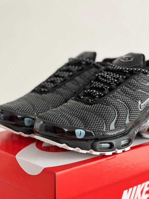 !SALE! Nike Air Max Plus TN Black/White 37 38 39 40 41 42 43 44 45 46