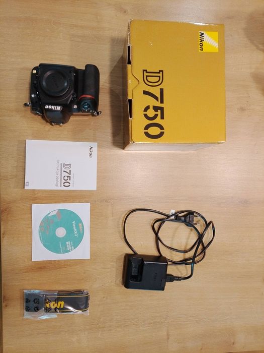 Body nikon d750 75 tys zdjęć użytkowany w domu super stan!