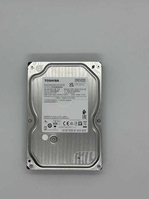 ### Disco Rígido Toshiba Surveillance / NAS 2TB ###