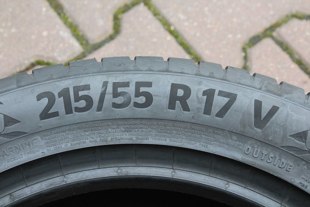 215 55 R17 Continental Premium Contact 7