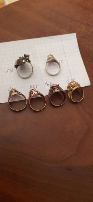 Женское кольцо  ссср. Винтаж .Серебро.