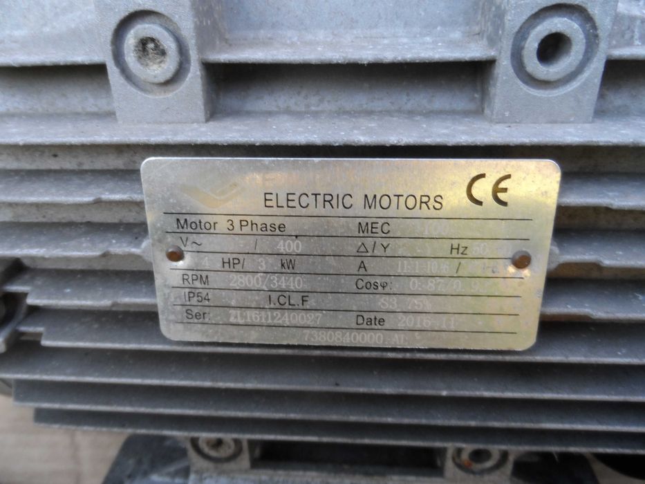 Silnik elektryczny 400V do kompresora ABAC KUPCZYK