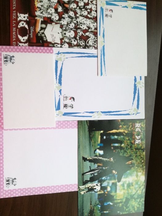 Coleção de Papel de Carta, postais e envelopes - Anos 80/90