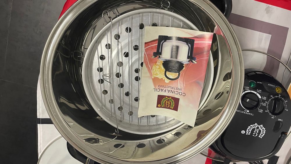 Forno a vapor eléctrico