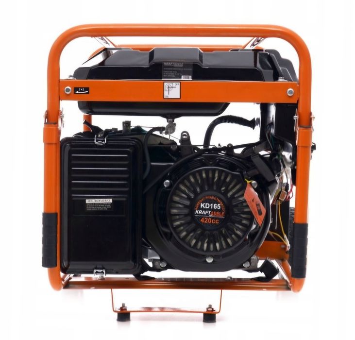 Agregat prądotwórczy 15KM 400V MIEDŹ EL-START AVR GENERATOR  5.5KW