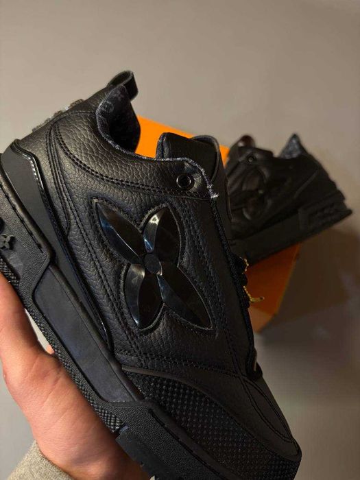 Кросівки Louis Vuitton Skate Sneaker Black луї вітон скейт чорні