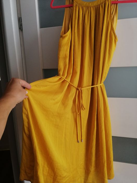 Sukienka damska atłasowa