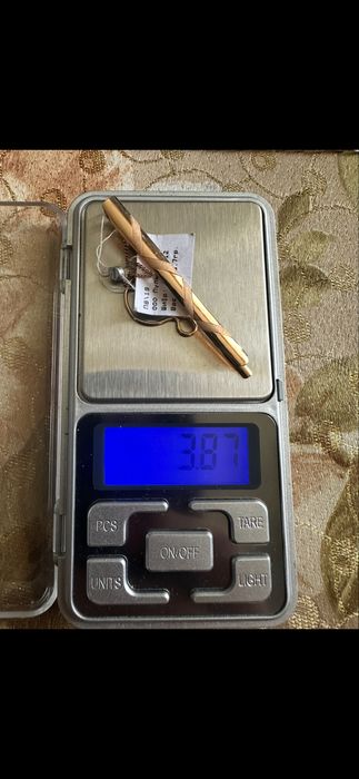 Продається із золота 585 проби  зажим для гастука