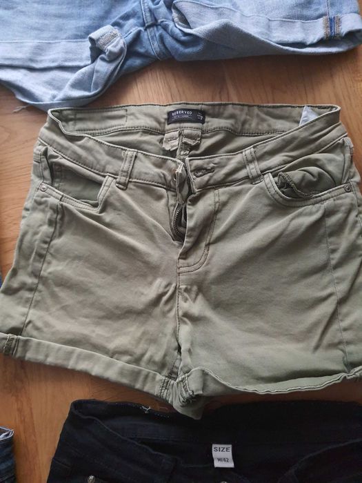 Spodenki krotkie dzinsowe 36-38, S,M promod, reserved