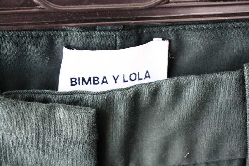 Calças verdes da BIMBA Y LOLA Tamanho 36