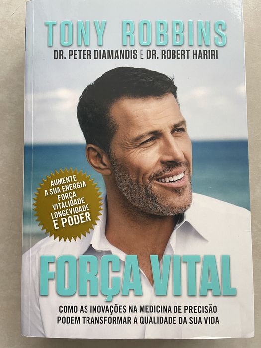 Livro “Força Vital” de Tony Robbins
