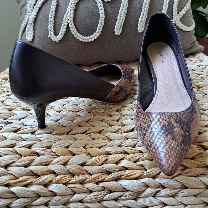 Sapatos Cortefiel animal pint 38 novos