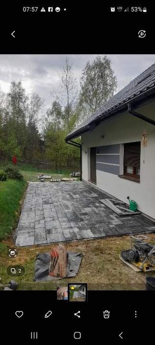 Brukarstwo,układanie kostki brukowej