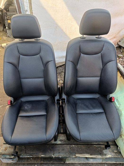 Fotele wnętrze Mercedes W204 Czarna Skóra AMG Super stan Wysyłka