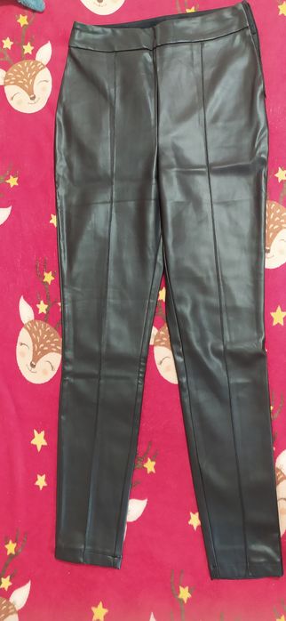 Лосины Asos s из кожзама
