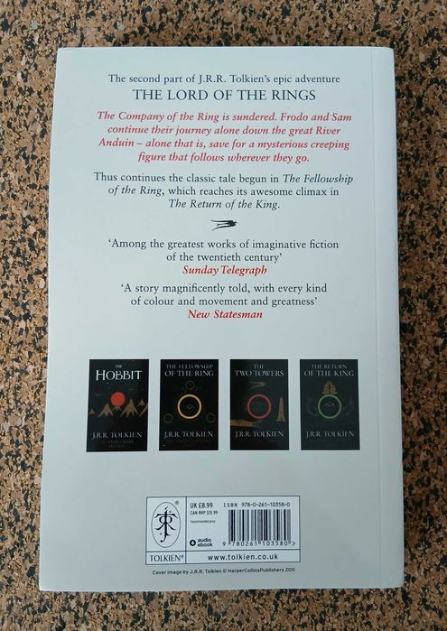 Livro - The Two Towers (J.R.R. Tolkien)