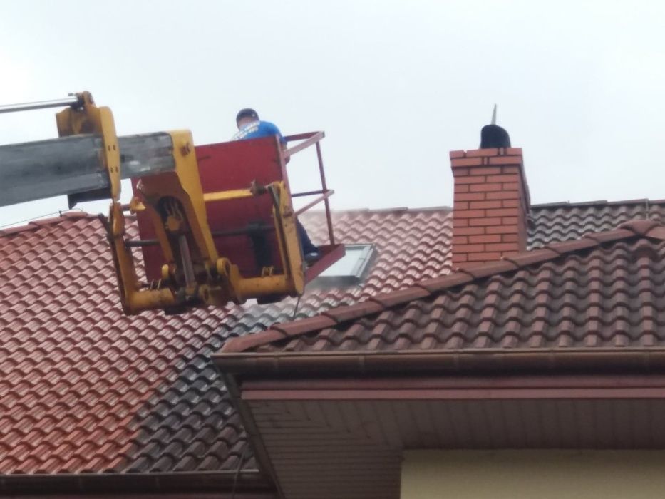 Profesjonalne mycie dachów, elewacji, kostki brukowej.