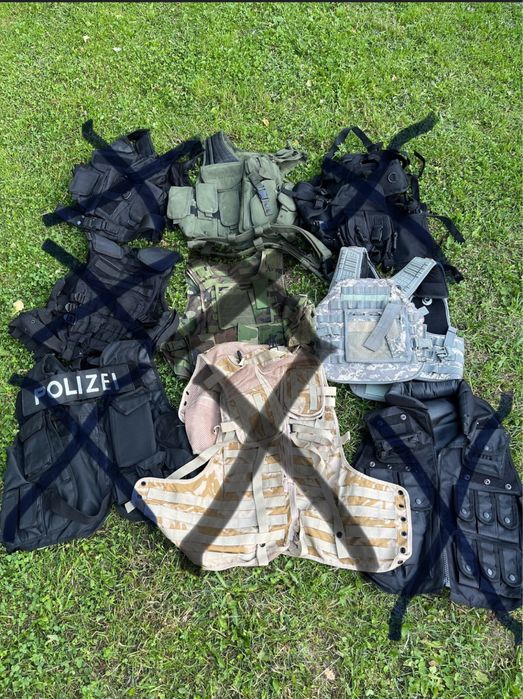 Kamizelki taktyczne i wojskowe