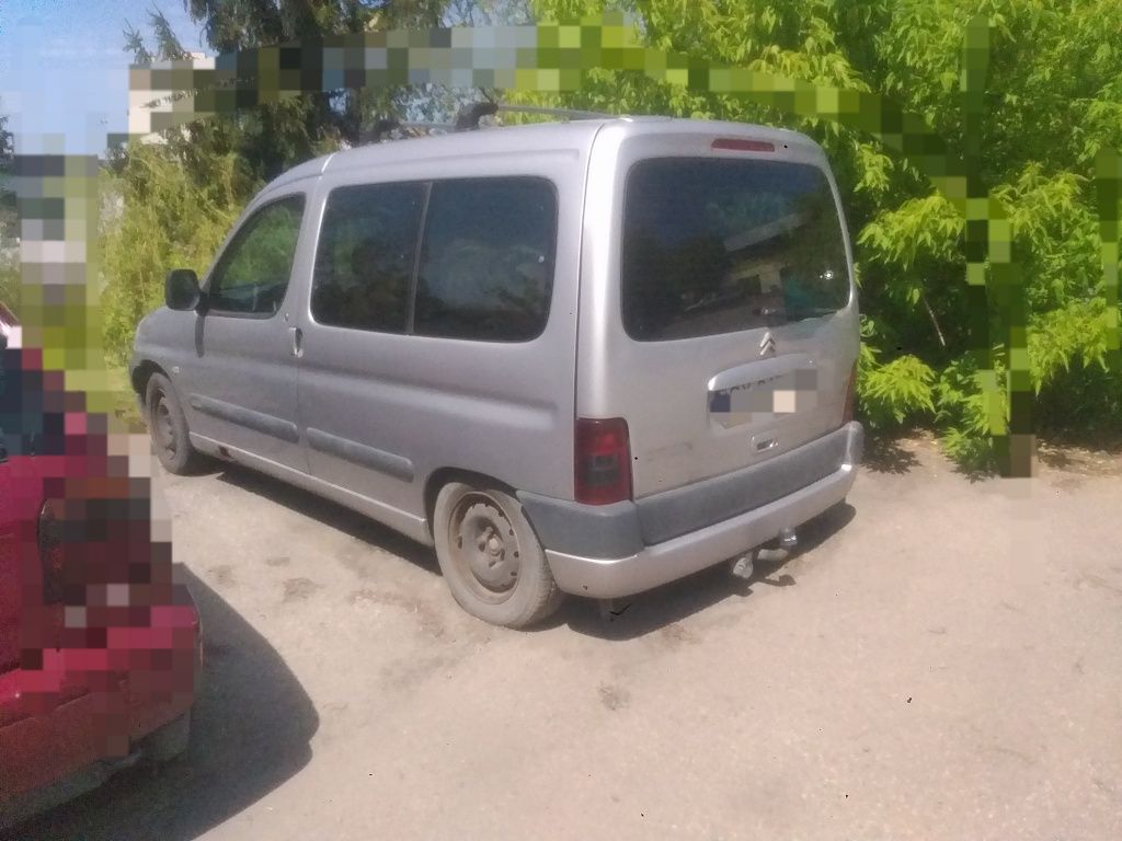 Citroen Berlingo Drzwi Srebrny Metalik 1.4 Benzyna Eycer Ruda Śląska • Olx.pl