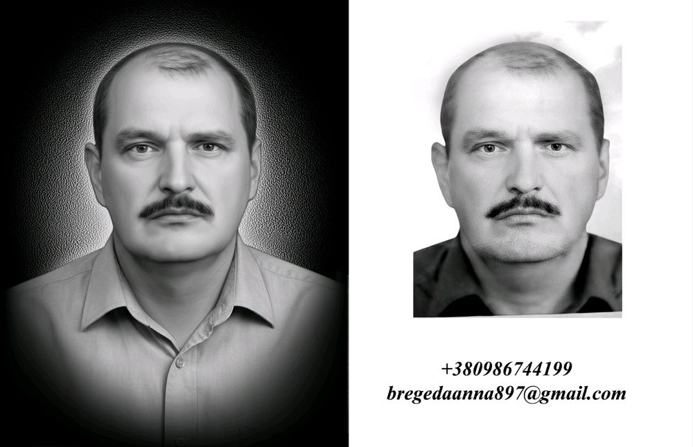 Ретушь фото на пам'ятник