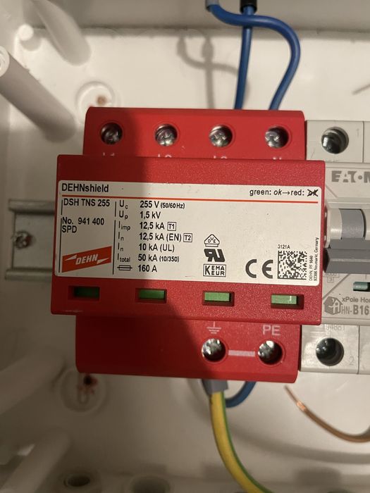 ogranicznik przepięć DEHNshield TNS 255