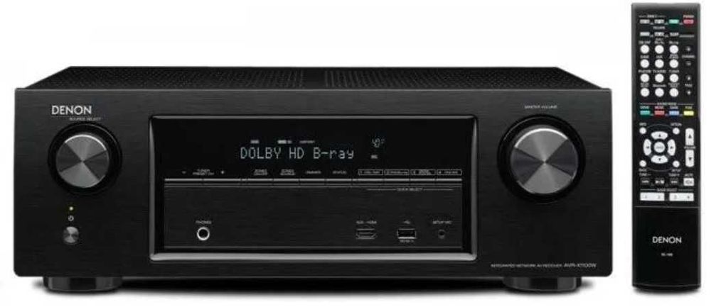 Denon AVR-X1100W.  Amplituner wielokanałowy (7.2) z HDMI 1.4a 3D