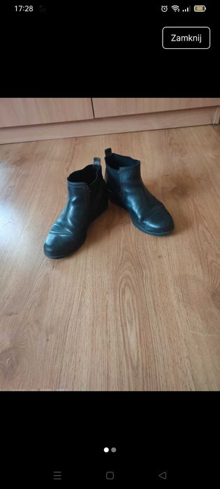 Buty skórzane Lasocki 38