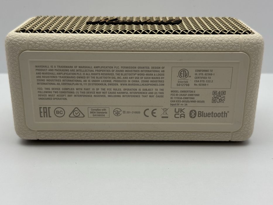 Портативні колонки Marshall Emberton II