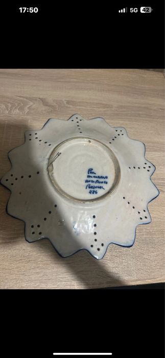 Prato de decoração Alcobaça