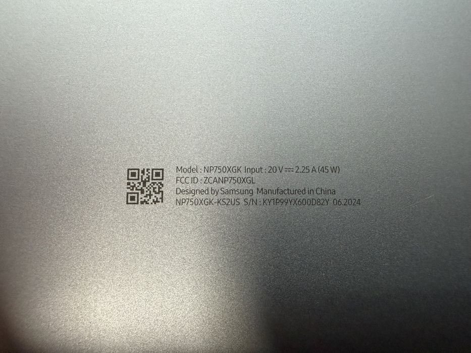 Ноутбук Samsung Galaxy Book4 (NP750XGK-KS2US) Новий. Open Box. Ultra 7
