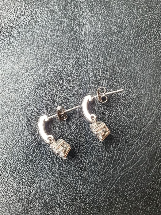 Срібні сережки 925 проба Van Cleef