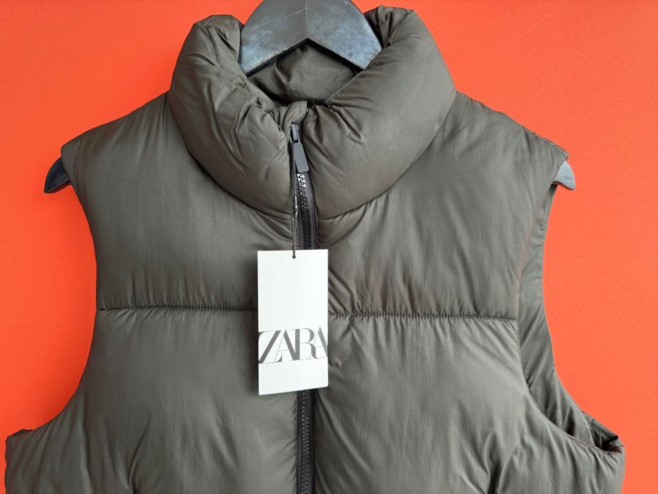Zara Оригінал чоловіча жилетка безрукавка куртка розмір S
