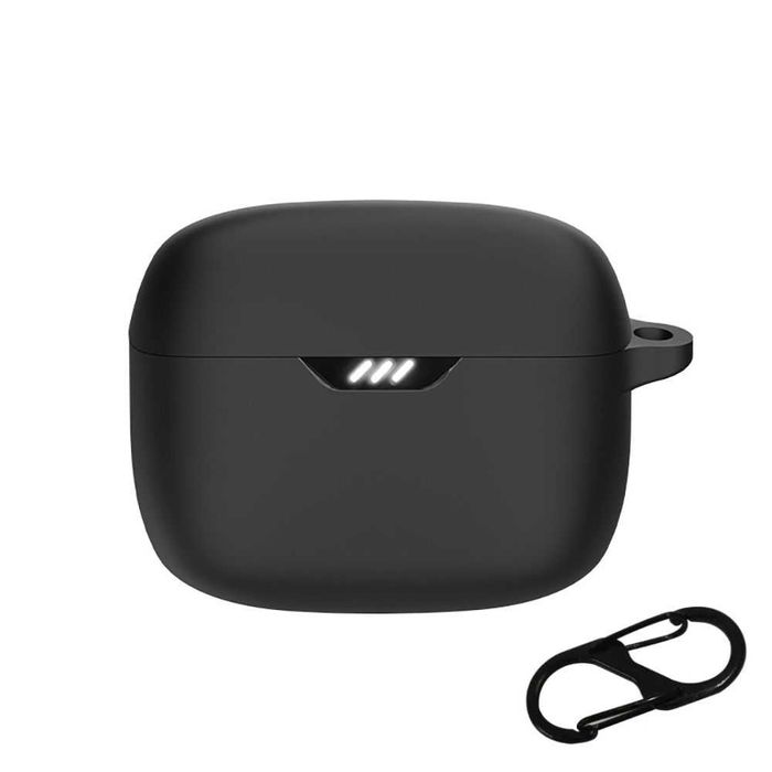 Чехол силиконовый на наушники JBL TUNE BEAM + карабин