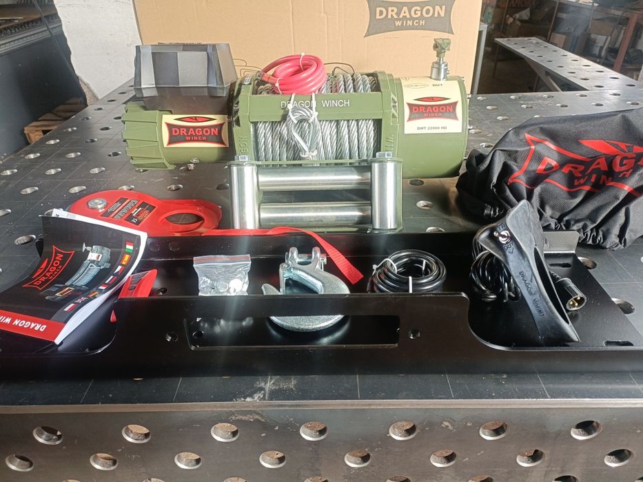 Wyciągarka, wciągarka Dragon Winch DWT 22000 HD 24V Mega Zestaw Gratis