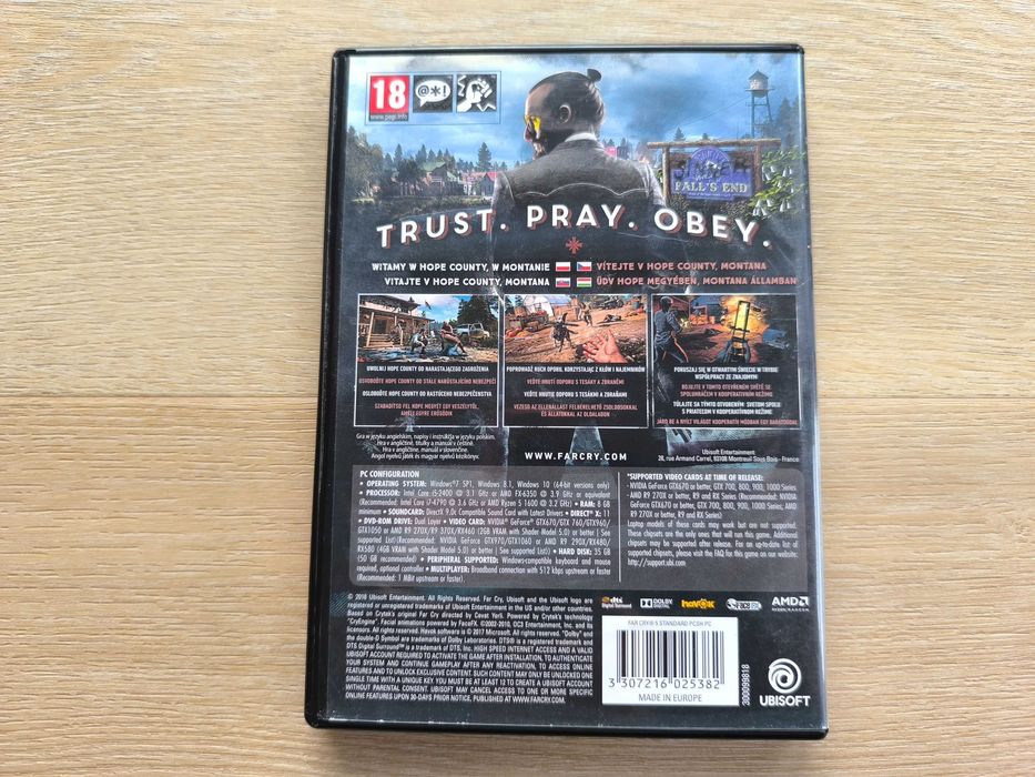 Far Cry 5 [PC] (POLSKA WERSJA) Polskie Wydanie Premierowe - BOX