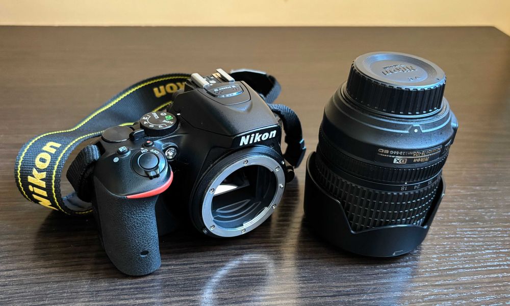 Aparat Nikon D5500 obiektyw 18-105 mm