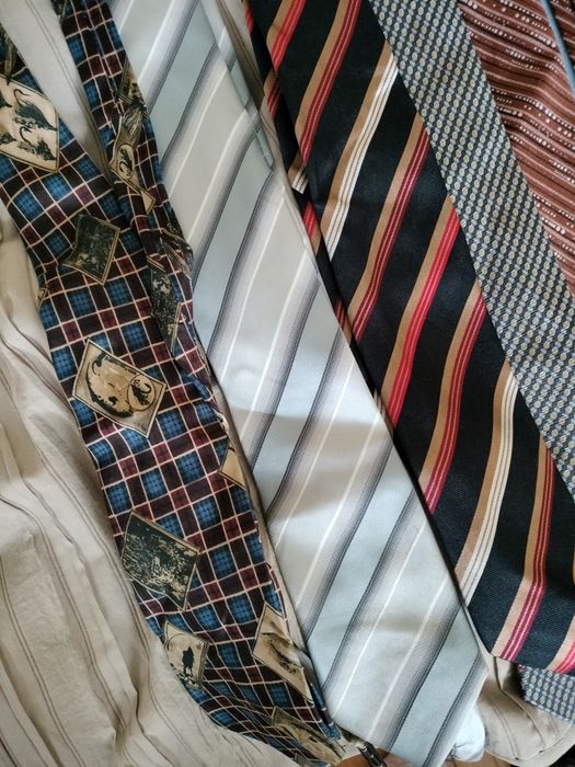Krawat vintage,starocie,prl