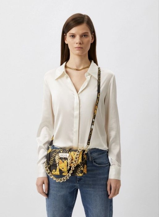 Czarna torebka Versace Jeans nowa z metką