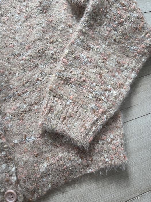 Różowy sweter kardigan reserved XS 158