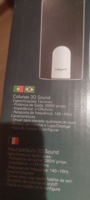 Vendo colunas computador Logitech 3D sound 2.0