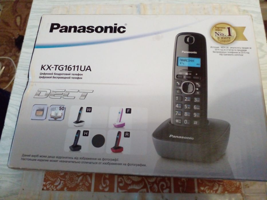 Современный радио телефон Panasonic